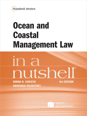 cover image of Ocean and Coastal Management Law in a Nutshell